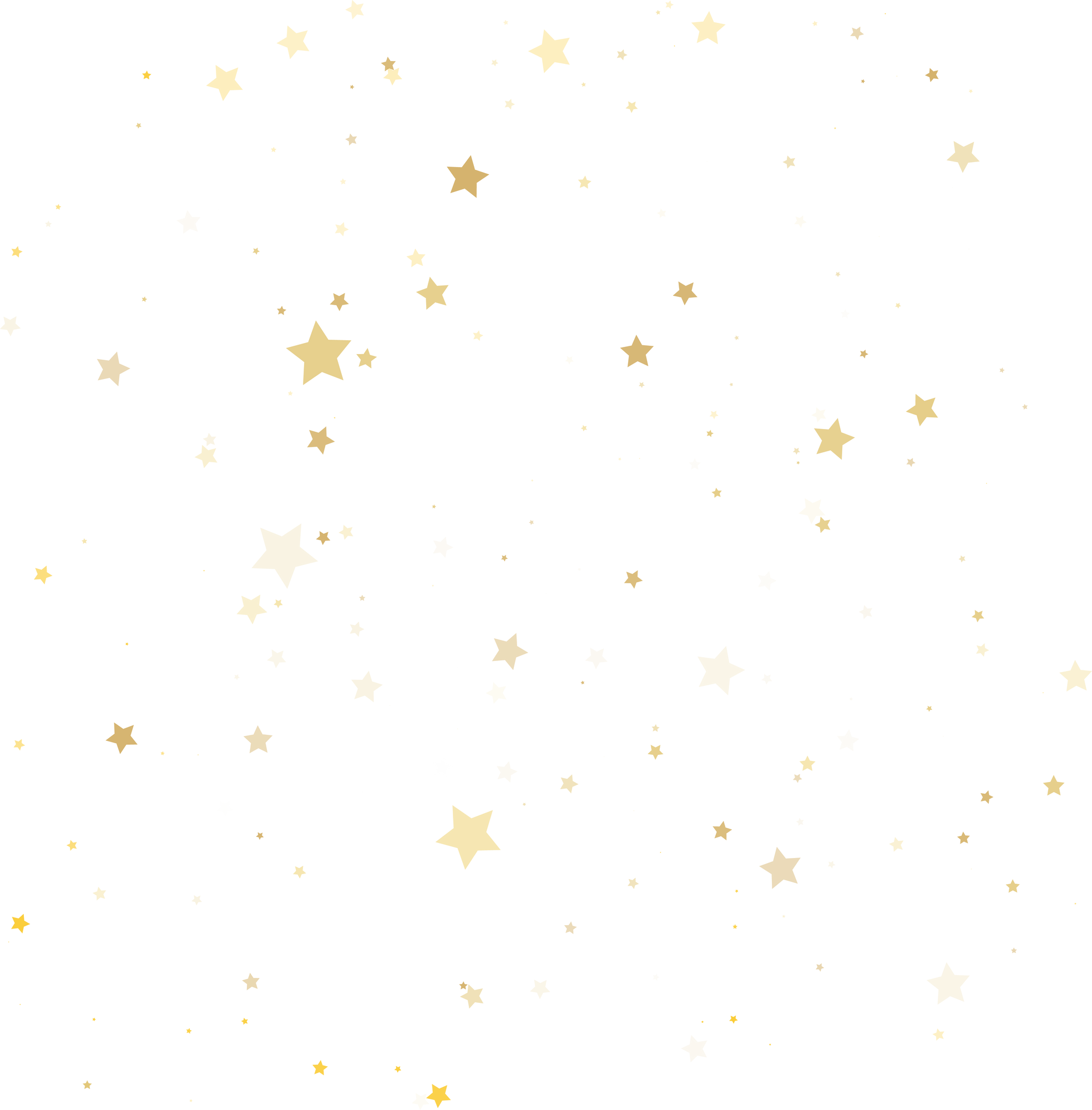 Gold Star Confetti